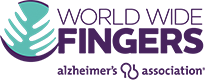 World Wide Fingers - Alzheimer's Association Logo