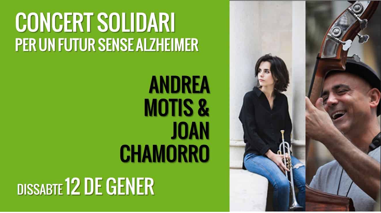 L’Andrea Motis i el Joan Chamorro en concert per un futur sense Alzheimer.