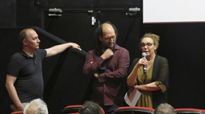 La portaveu de la Fundació, Cristina Maragall, durant la seva intervenció en la sessió als Cinemes Texas