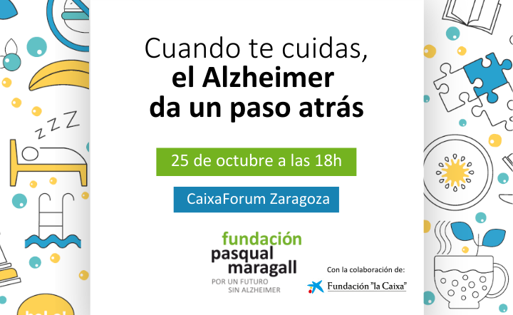 Conferència “Cuando te cuidas el Alzheimer da un paso atrás” a Saragossa
