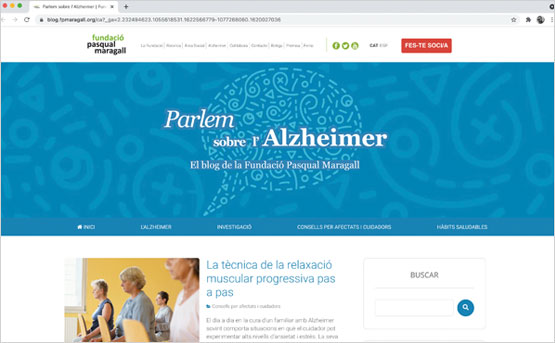 Blog “Parlem de l’Alzheimer”