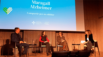 La Fundación Pasqual Maragall participa en una charla sobre el Alzheimer, junto con la actriz Carme Elias